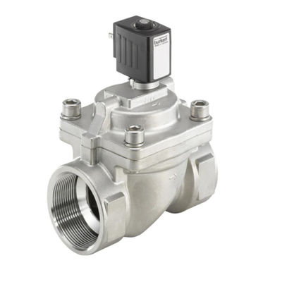 Tipe 6281 Burkert Valve Untuk Servo-Assisted 2/2 Way Sebagai Katup Diafragma Harga Solenoid Valve