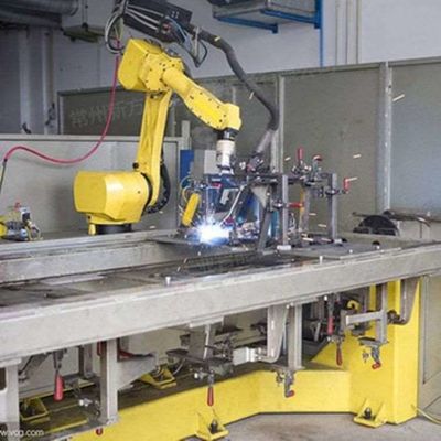 Robot Pengelasan MIG Robot Pengelasan TKB1400-6KG-1412mm Mesin Las Robot