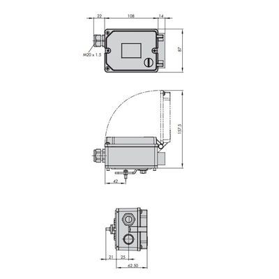 Samson 3725 Electropneumatic Positioner Dari Valve Positioner Sebagai Aksesori Katup Dengan Katup