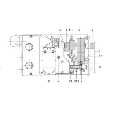 Samson 4763 Positioner Akurasi Tinggi Sebagai Bagian Katup Untuk Katup Kontrol Katup Samson