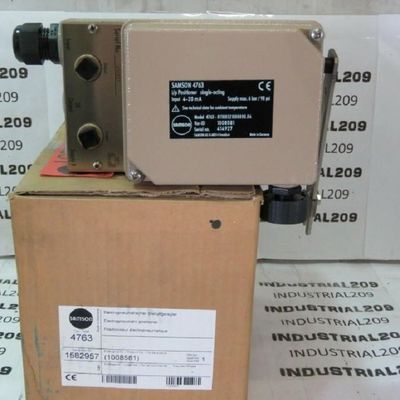 Samson 4763 Positioner Akurasi Tinggi Sebagai Bagian Katup Untuk Katup Kontrol Katup Samson
