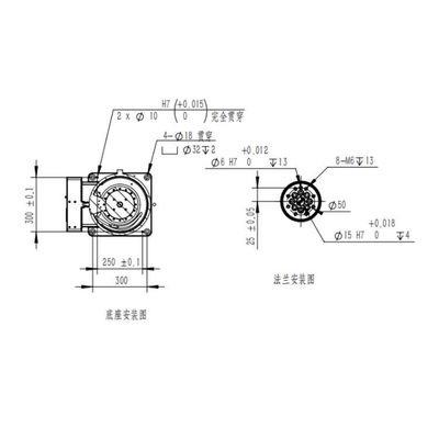 6 Sumbu Lengan Robot Lukisan TKB4600-12KG-1435mm Untuk Melukis Sebagai Robot Lukisan