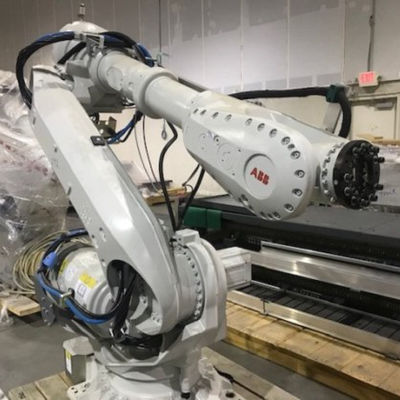 Robot Industri ABB The 6 Axis Robot Arm Pick And Place Payload 155Kg Pick And Place Machine