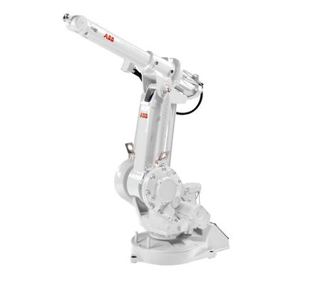 Robot Industri ABB IRB 1410 Dengan Lengan Robot Industri 6 Sumbu Dengan Mesin Las Panasonic Otomatis