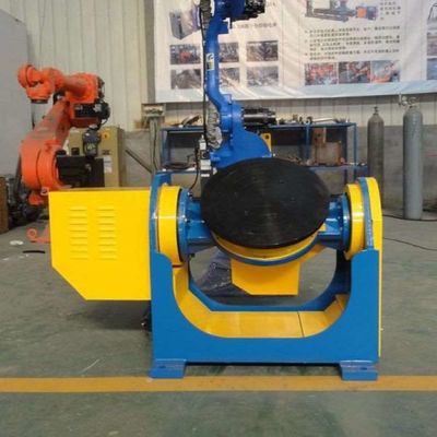 Rotary Welding Positioner China Dengan Robot Pengelasan Untuk Otomasi Sebagai Positioner Pengelasan