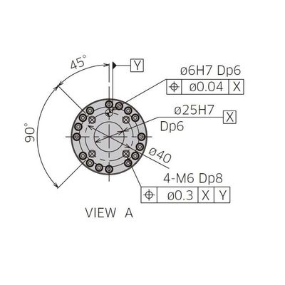 Robot Pengelasan Lengan 6 Axis RA020N Dengan CNGBS Pengelasan Positioner Sebagai Peralatan Pengelasan Lainnya