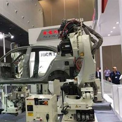 Robot Pengelasan Lengan 6 Axis RA020N Dengan CNGBS Pengelasan Positioner Sebagai Peralatan Pengelasan Lainnya