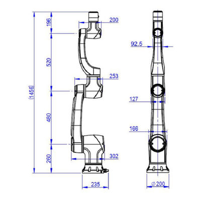 Robot Kolaboratif Elfin10 Dengan Payload 10KG Cobot Sebagai Mesin Pick and Place Dan Mesin CNC