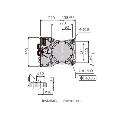 Kawasaki RS010N 6 Axis Robotic Arm Dengan CNGBS Welding Positioner Untuk Robot Las