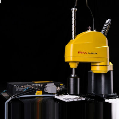 Robot Industri Sr-3iA Scara Robot Dengan Mesin Perakitan Peralatan Penanganan Material Suku Cadang Mesin Perakitan