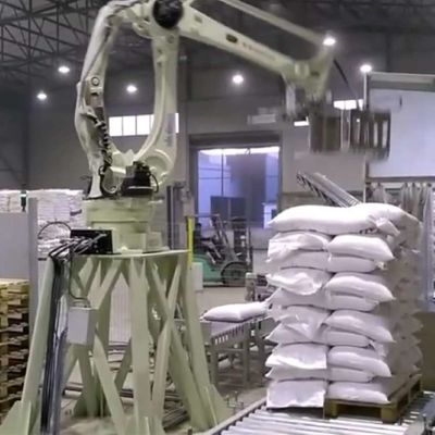 Robot Palletizer CP180L 4 Axis Robotic Arm Untuk Palletizing Automation Sebagai Robot Palletizing