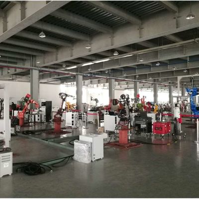 Robot Pengelasan Otomatis QJR6-1400H Dengan CNGBS Positioner Pengelasan Untuk Robot Pengelasan Cerdas