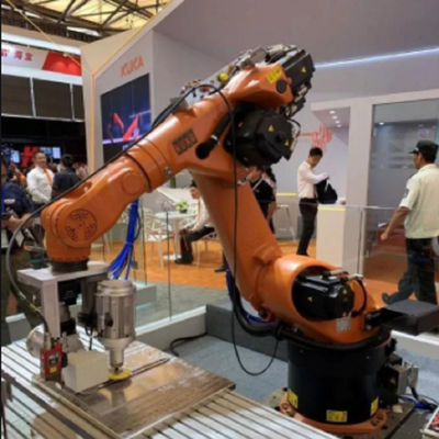 Robot Industri KR 10 R1420 10kg Dinilai Payload 6 Axis Pallet Robot Arm Robotic Arm Palletizer