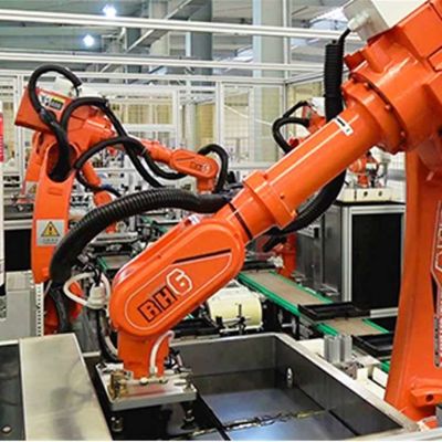 Pulir Robotic Arm 6 Axis QJR50-1 Dengan CNGBS Robot Gripper Untuk Penggilingan Robot Pulir