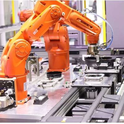 6 Axis Robotic Arm QJRP6-2 Dengan Kecepatan Cepat Untuk Otomasi Baris Majelis Sebagai Robot Penanganan