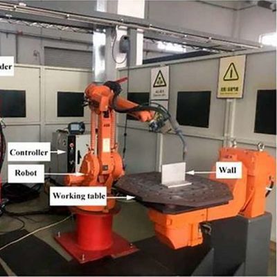 6 Axis Robotic Arm QJRP6-2 Dengan Kecepatan Cepat Untuk Otomasi Baris Majelis Sebagai Robot Penanganan