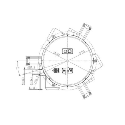 Robot Pengurut China QJRB3-1A Dengan Sorting Robotic Arm 4 Axis Untuk Cnc Handling Sebagai Robot Delta