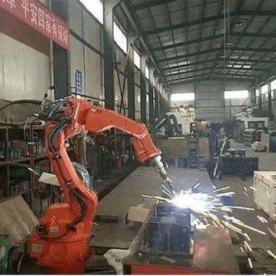 Robot Pengelasan Cina QJR6-2000H Dengan Robotic Welding Arm 6 Axis Untuk Otomatisasi Pengelasan Mig