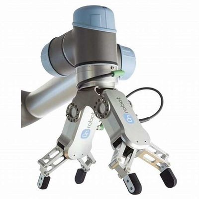 Robot Kolaboratif Gabungkan Dengan Robot Arm Gripper RG2 Untuk Mengatasi Cnc Sebagai Robot Gripper