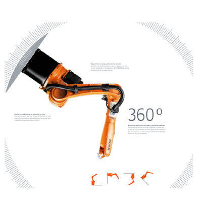 Kuka Industrial Robot Robot Gripper Dengan 6 Axis Arm Kuka Payload Dari 16 Kg Robot Arm Pick And Place Machine