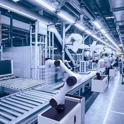 Collaborative Robotic Arm 6 Axis CR3 China Robot Dengan CNGBS Robot Gripper Sebagai Cobot Handling