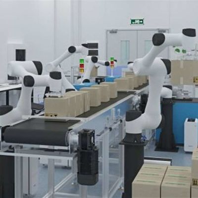 Robot Kolaborasi China CR10 Dengan Lengan CNC 6 Axis Robot Payload 10kg Sebagai Cobot