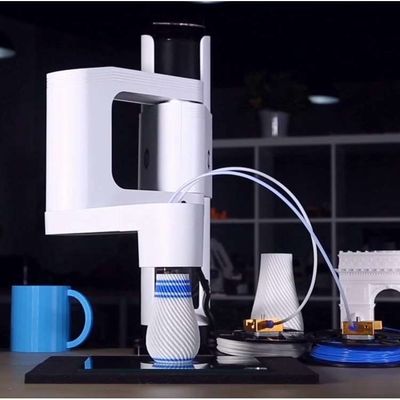 Robot Scara China M1 Robot Kolaboratif Dengan Gripper Untuk Otomasi Pengelompokan Visual Sebagai Cobot