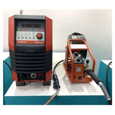 Intelligent Welder CO2 MAG MMA Ehave CM500 Dengan Robot Las CNGBS Sebagai Mesin Las