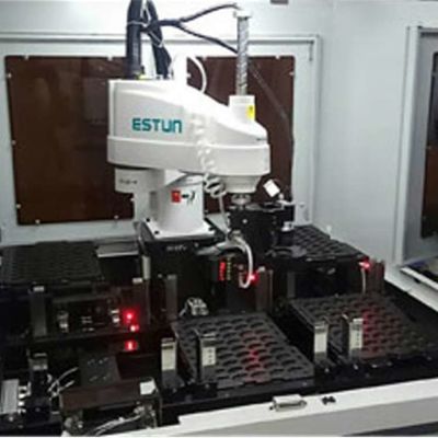 4 Axis Robotic Arm ER3-400-SR Scara Robot Untuk Perakitan Robot Industri