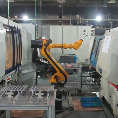 Handling Robot Arm 6 Axis ER50-2100 Dengan CNGBS Welding Positioner Untuk Robot Handling Material