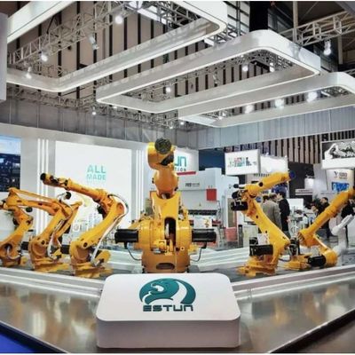Handling Robot Arm 6 Axis ER50-2100 Dengan CNGBS Welding Positioner Untuk Robot Handling Material