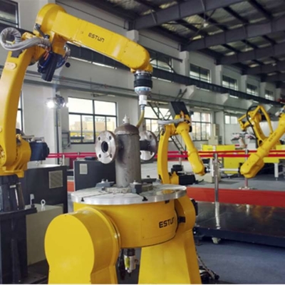 Mesin Die Casting Robotic Arm 6 Axis ER20-1780-F Dengan CNGBS Robot Gripper Sebagai Robot CNC