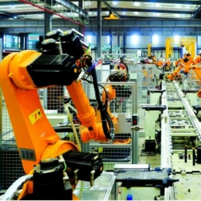 Mesin Die Casting Robotic Arm 6 Axis ER20-1780-F Dengan CNGBS Robot Gripper Sebagai Robot CNC