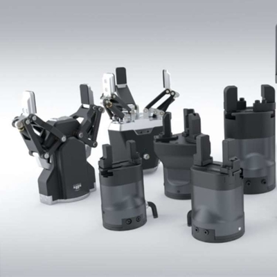 Tiga Jari Servo Gripper Listrik CGC-80 Dengan CNGBS 6 Axis Robot Arm Untuk Cobot Otomatis Penanganan