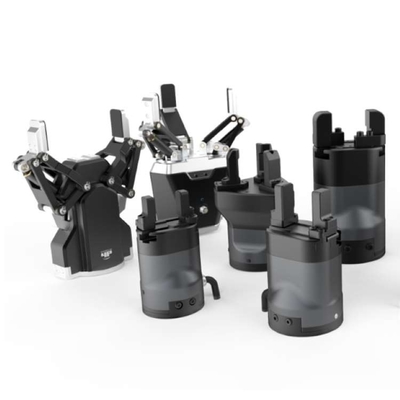 Tiga Jari Servo Gripper Listrik CGC-80 Dengan CNGBS 6 Axis Robot Arm Untuk Cobot Otomatis Penanganan