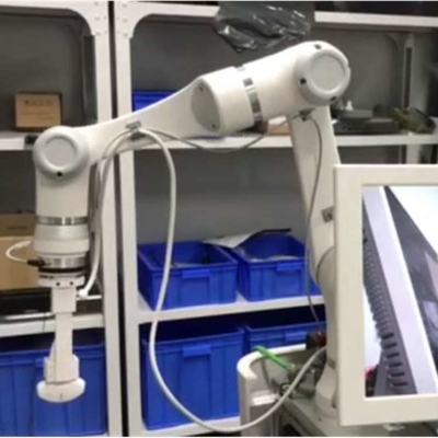 Pilih dan Letakkan Robot Hans E18 Dengan CNGBS Robot Gripper Dan 6 Axis Robotic Arm Sebagai Robot Cobot