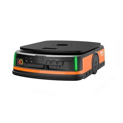 AGV Robot Q3-600C Beban 600kg Dengan CNGBS Cobot Robot Arm Untuk Proyek Otomasi Sebagai AGV