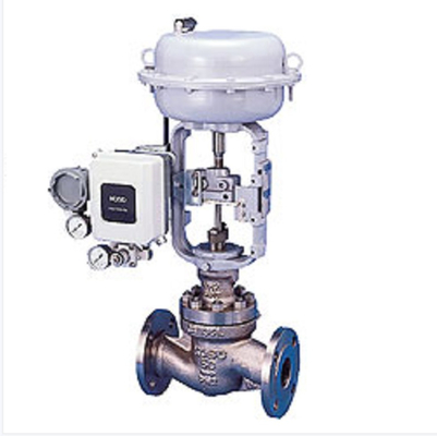 Katup Kontrol KOSO 510T Top Guided Single Seated Globe Valves Dengan 5200LA Diaphragm Type Actuator Pneumatic Valve