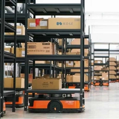 AGV Robot Q7-1500D Slam / QR Code Navigasi Dengan CNGBS Cobot Robot Untuk Robot Penanganan Bahan