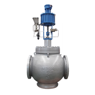 Katup Kontrol Aliran Baja NPS1-20 Dengan Metso Neles ND9000 Valve Positioner