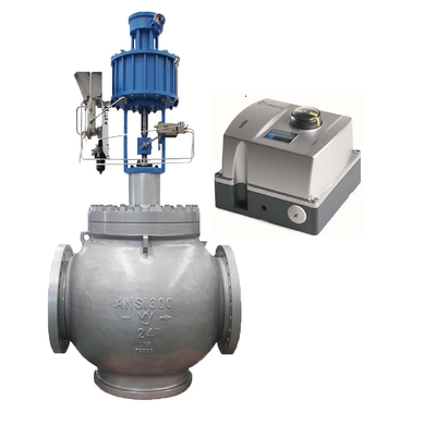 Katup Kontrol Aliran Baja NPS1-20 Dengan Metso Neles ND9000 Valve Positioner