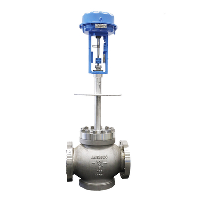 Katup Kontrol Aliran Pneumatik Suhu Rendah Dengan Metso Neles Valve Positioner