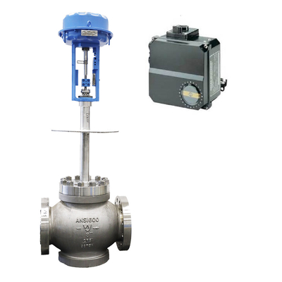 Katup Kontrol Aliran Pneumatik Suhu Rendah Dengan Metso Neles Valve Positioner