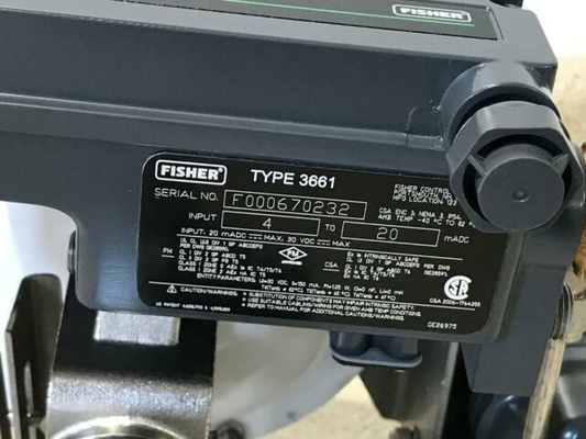 Fisher 3660 3661 Pemasangan Valve Positioner Pada 1250 1250R 3024S Dan Aktuator GX