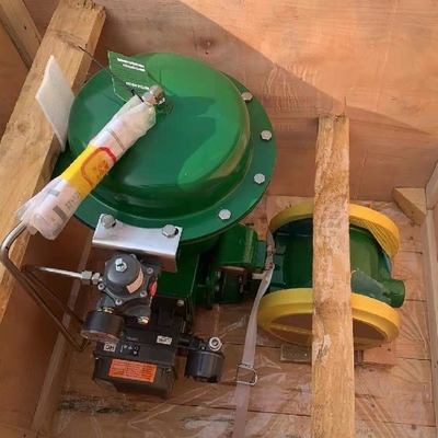 V150 Rotary Globe Control Valve Actuator Dengan Valve Positioner
