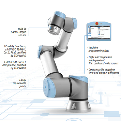 Lengan Robot Industri Ur3 Cobot Dengan Sistem Visual Cognex Gripper RG6