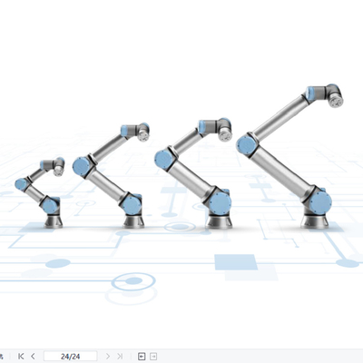 Lengan Robot Industri Ur3 Cobot Dengan Sistem Visual Cognex Gripper RG6