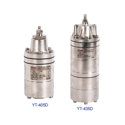 Lock Up Electric Control Valve Steel Positioner YT-400S