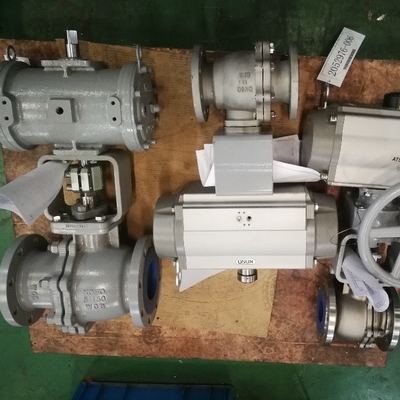 310K Pneumatic Control Valve 6300RC Actuator Untuk Mengontrol Gas Cair