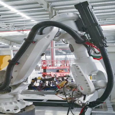 Sistem Dresspack Robot LEONI Untuk Robot Pengelasan KUKA Kawasaki FANUC YASAKWA